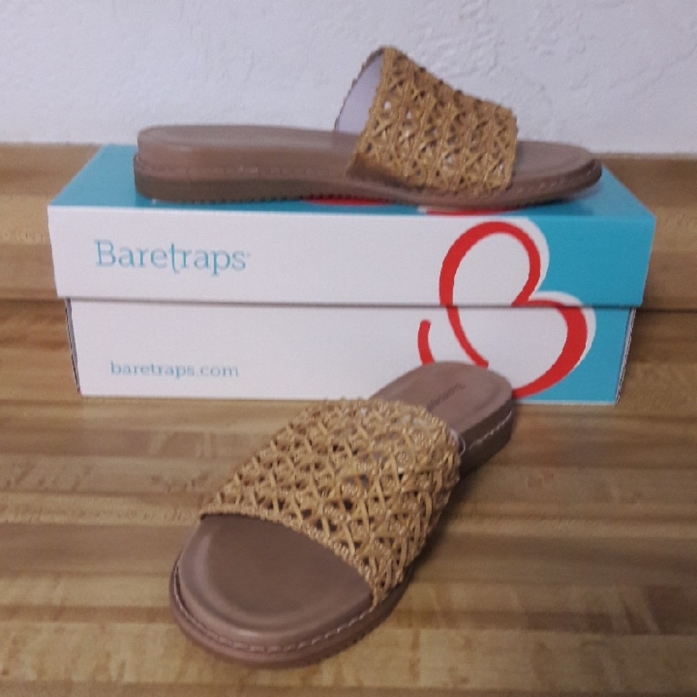 NWT "Baretraps" Noya Slide Sandals Woman's Sizes 6.5, 7, 9, 9.5 10 or 11